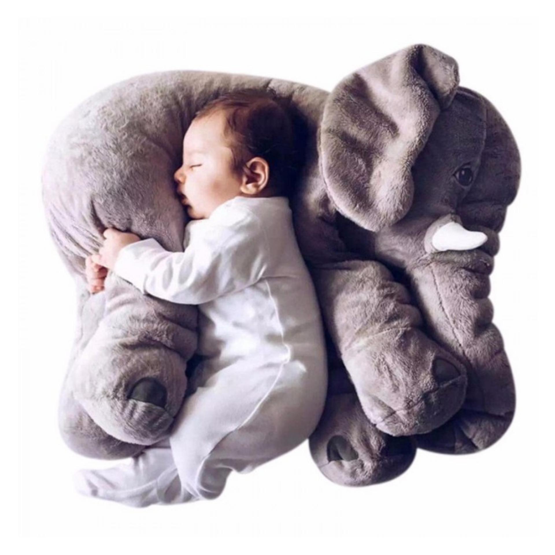 Gối ôm cỡ lớn hình chú voi cho bé