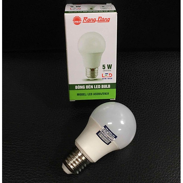Bóng led tròn 5w Rạng Đông [Ảnh thật] [Có bảo hành] [Có sẵn] [Chính hãng]
