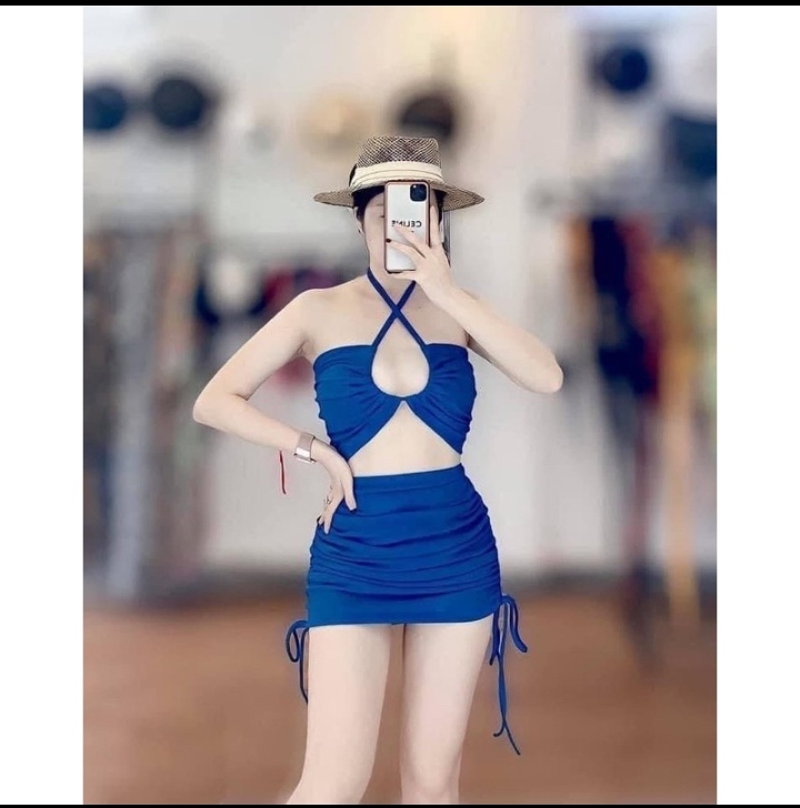 Bikini 2 mảnh quần váy kín đáo VATIXA BKN72