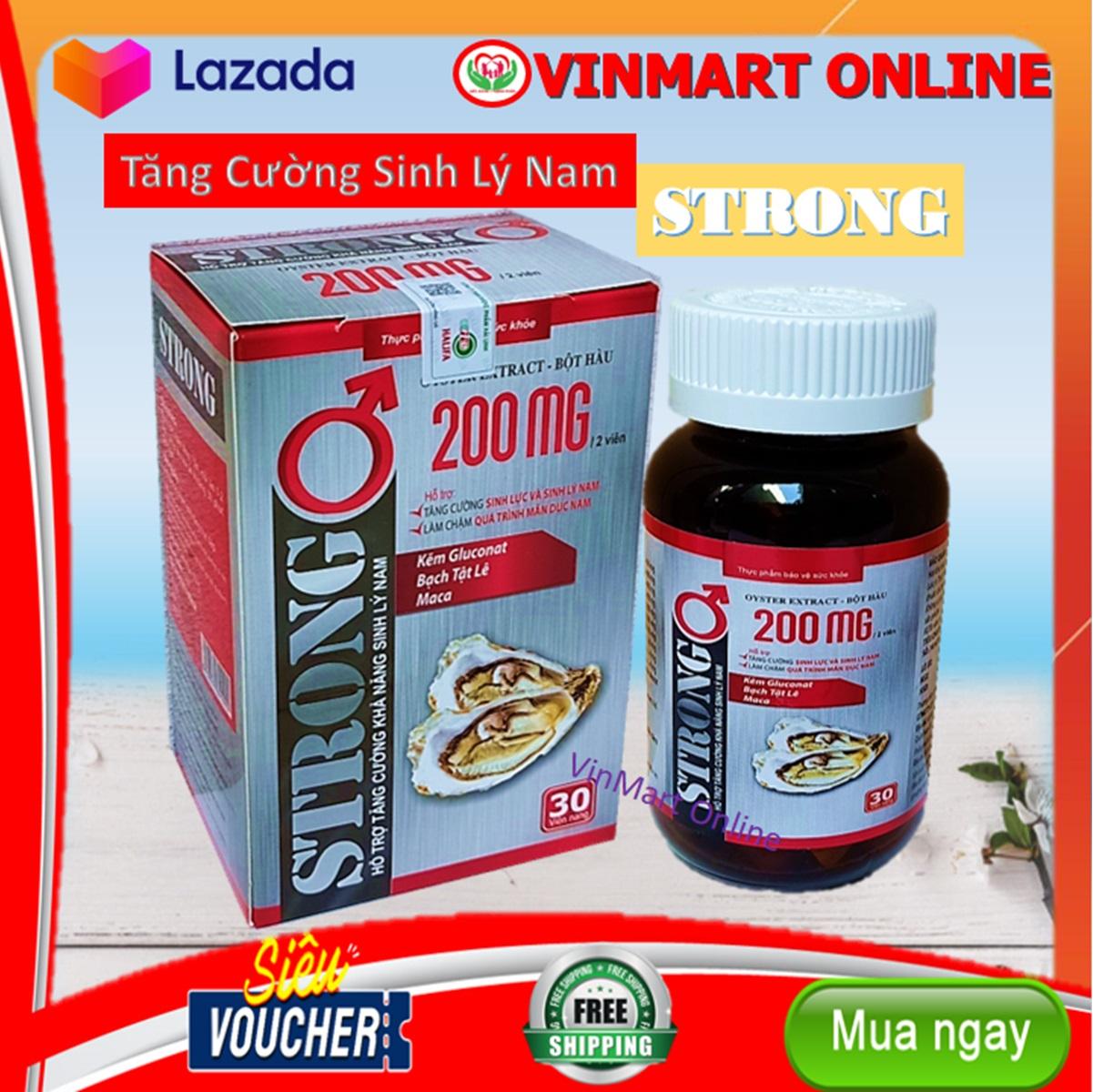 Hàu Biển Oyster Extract 250mg - Tăng Sinh Lực- Vực Bản Lĩnh- Bổ Thận, Tráng Dương, Tăng Cường Sinh Lý,Hỗ Trợ Làm Chậm Quá Trình Mãn Dục Ở Nam Giới- Hộp 30 Viên