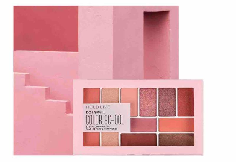 BẢNG MẮT KÈM PHẤN MÁ HOLDLIVE DO I SMELL COLOR SCHOOL siêu xinh