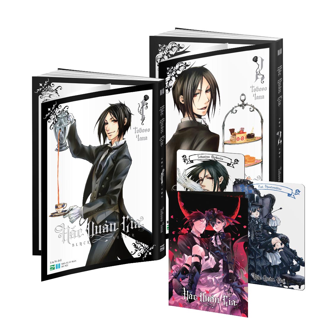 Sách - Hắc Quản Gia - (Tập 1 + Tập 2)