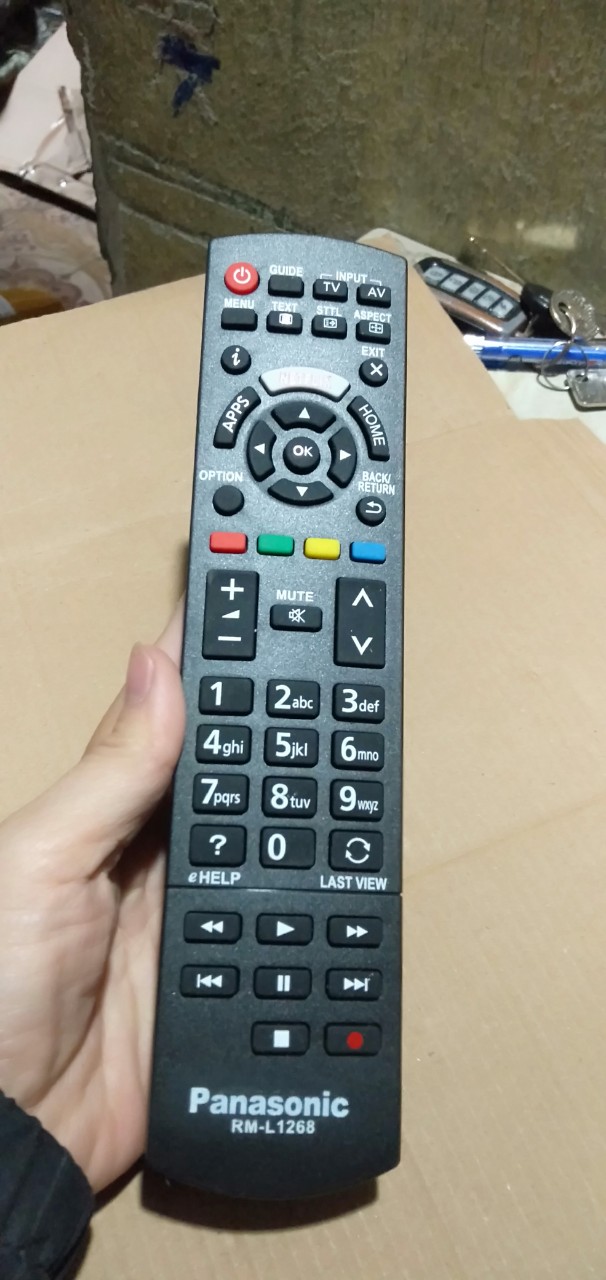điều khiển tivi panasonic 1268