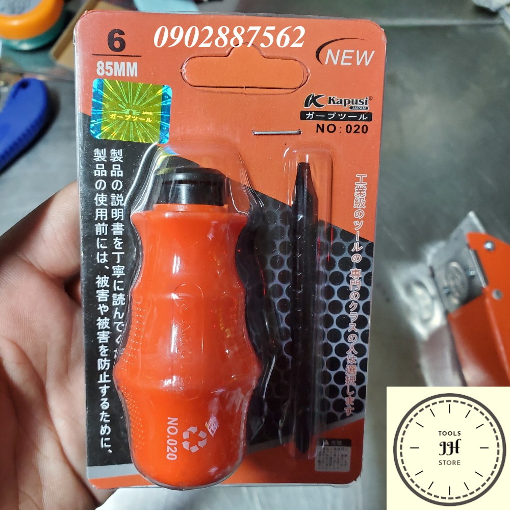 Tua vít 2 đầu lùn kapusi có tăng ngắn dài japan 6mm