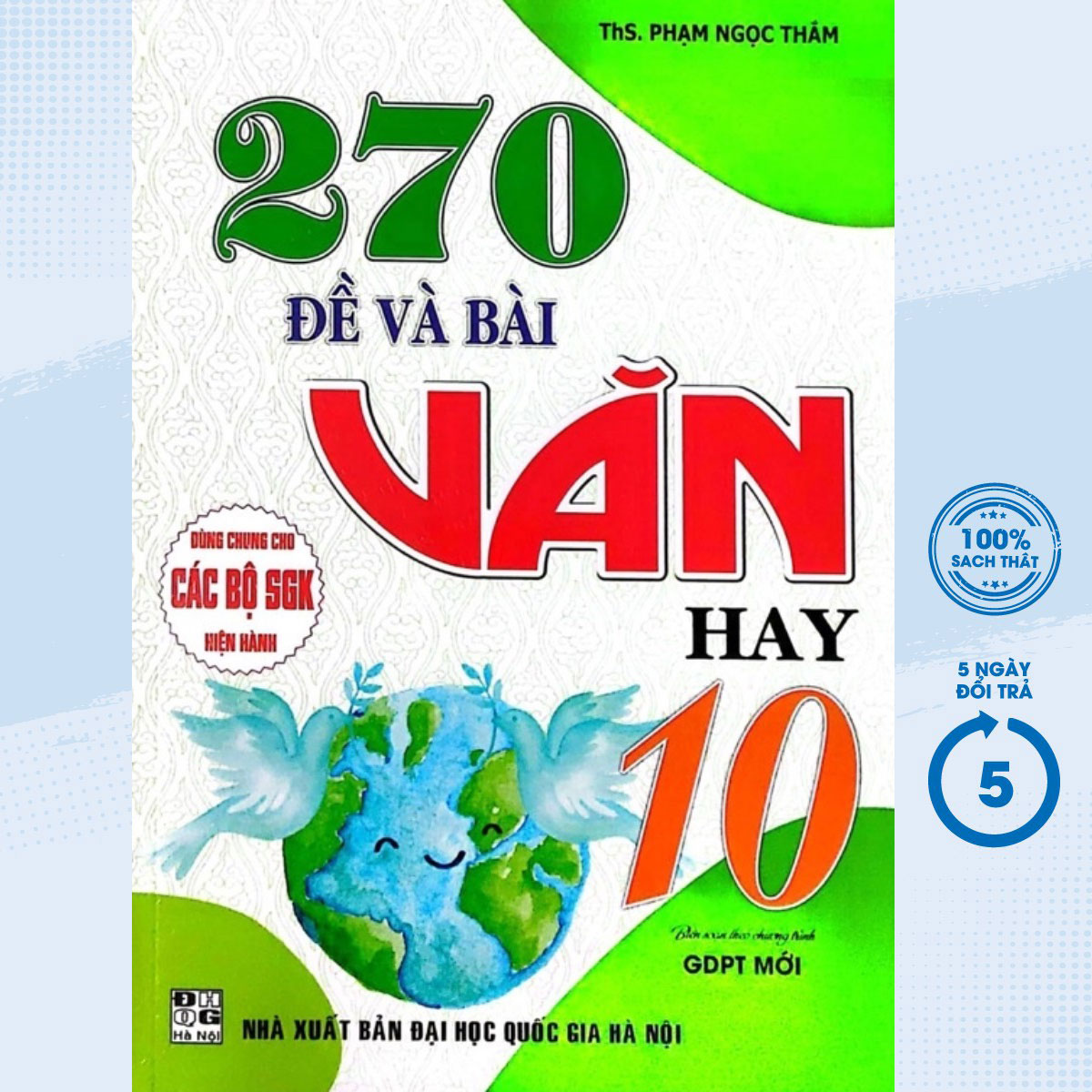 Sách - 270 đề và bài văn hay 10 - ha - newshop