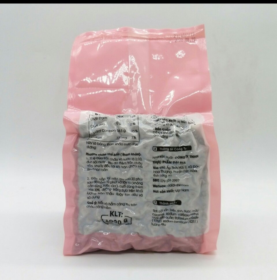 TRÂN CHÂU CARAMEL ĐÀI LOAN ( TAIWAN ) 1 KG