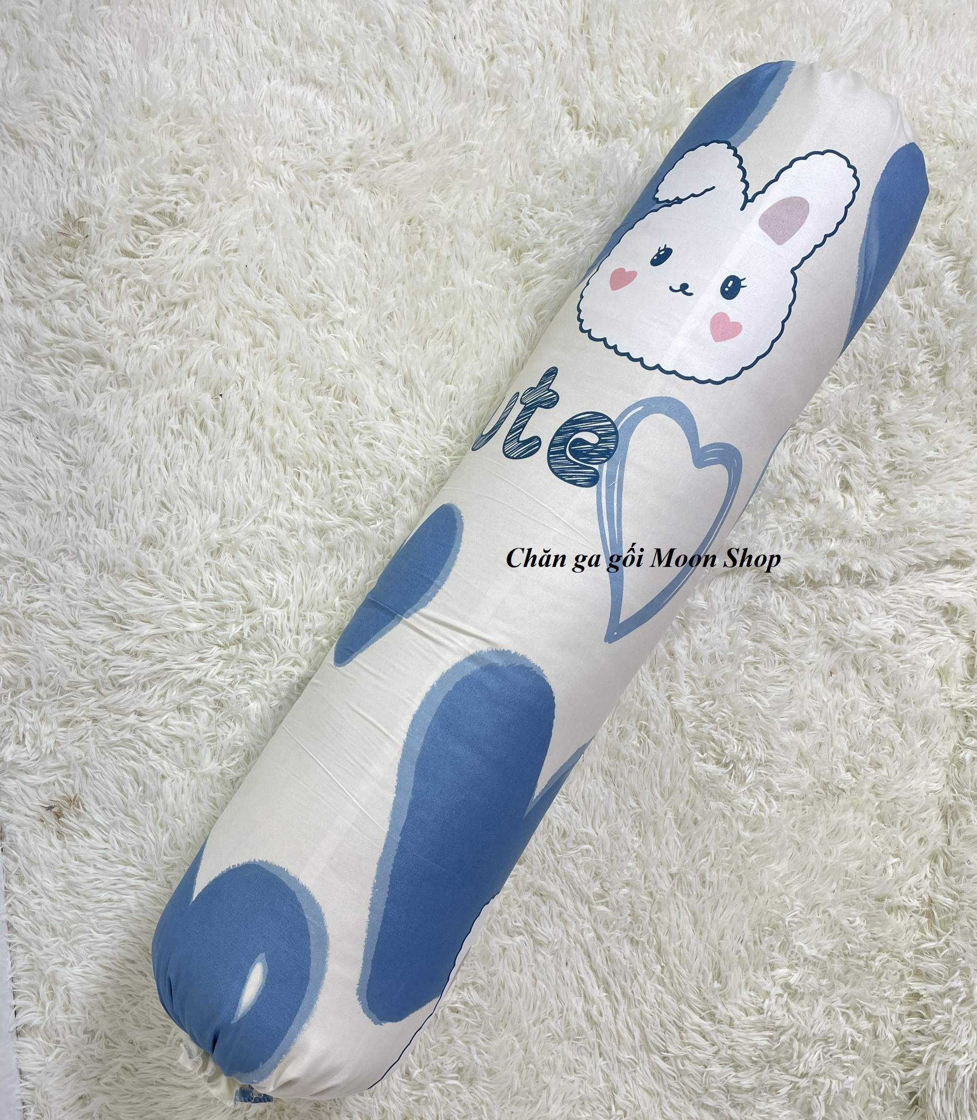 (XẢ HÀNG) Vỏ gối ôm poly cotton mẫu Báo Hồng, áo gối dài nhiều mẫu đẹp, bao bọc gối ôm người lớn 30x100cm có dây dù rút kéo