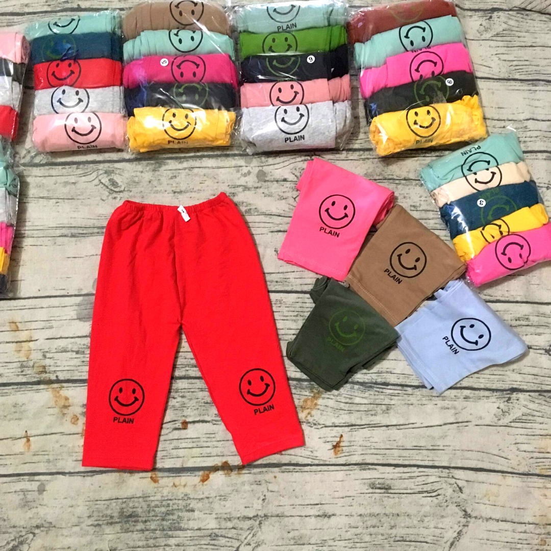 Sét 5 quần legging dài cho bé gái