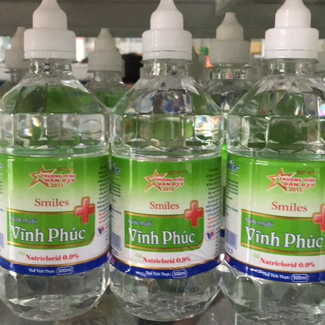 [HCM] Nước Muối 1000ml (1L) hiệu Vĩnh Phúc