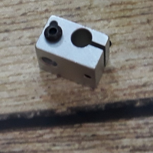 Giá đỡ dẫn nhiệt E3D V6. e3d v6 trắng