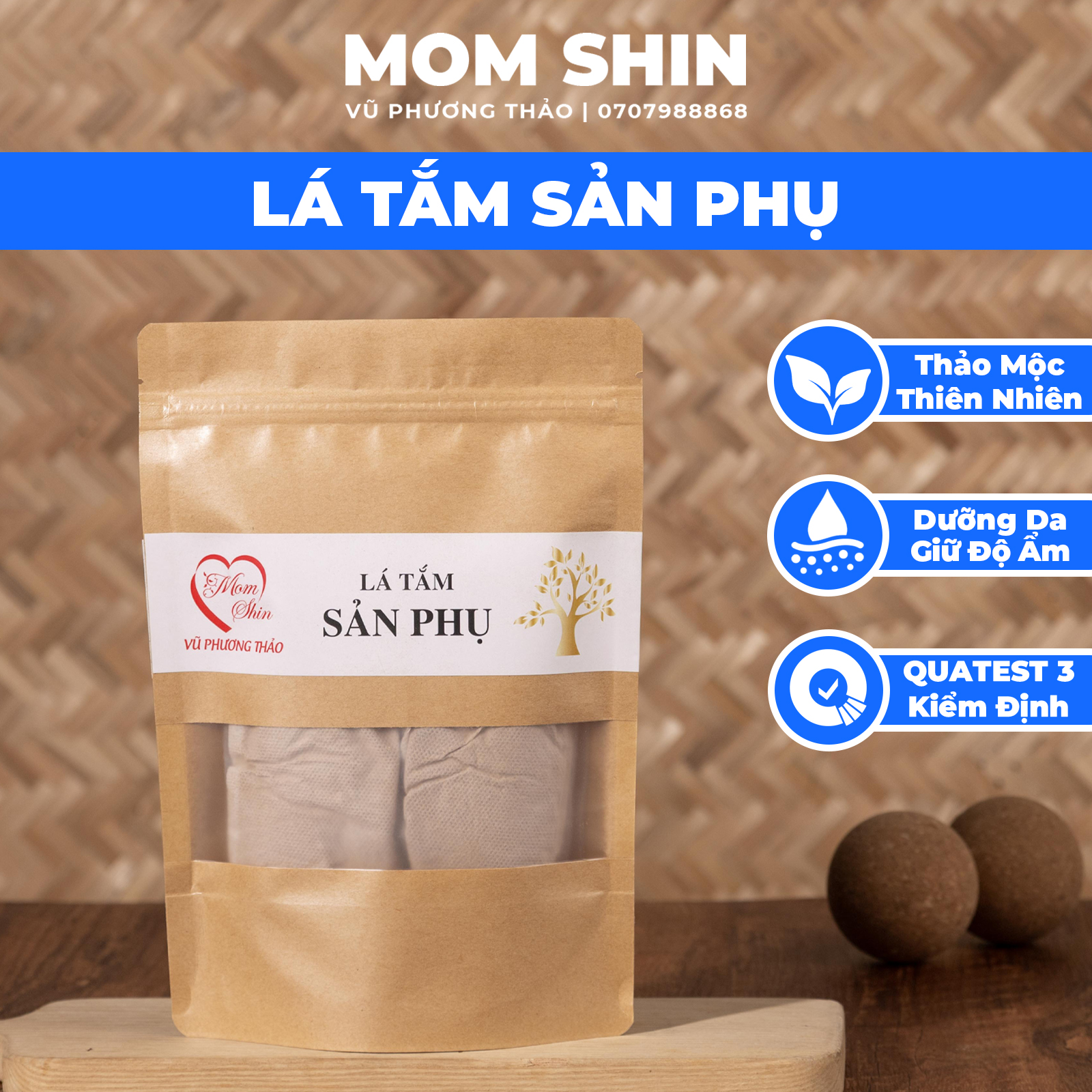 Lá tắm sản phụ MOM SHIN, gói 10 túi lọc lớn, lá tắm dao đỏ, lá tắm mẹ sau sinh, lá tắm thảo mộc, phục hồi cơ thể