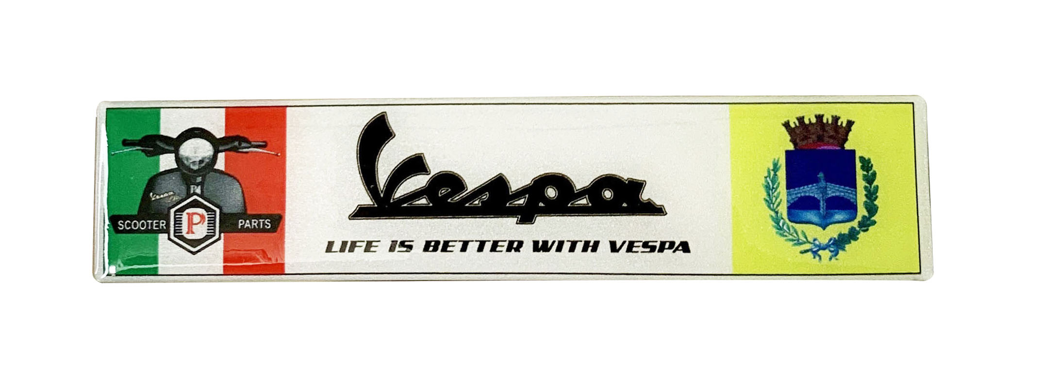 Tem dán biển số xe Vespa