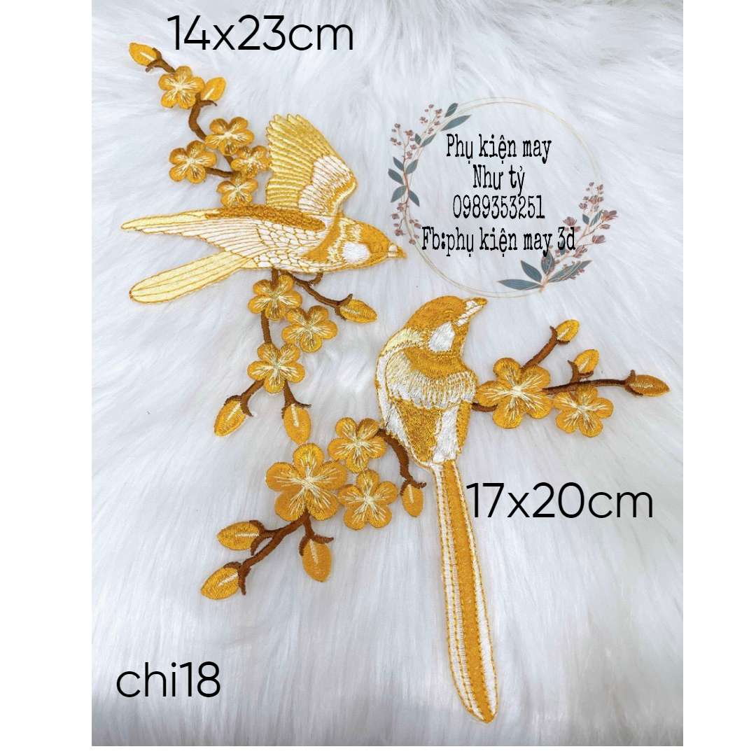 cặp ren thêu xinh xắn trang trí