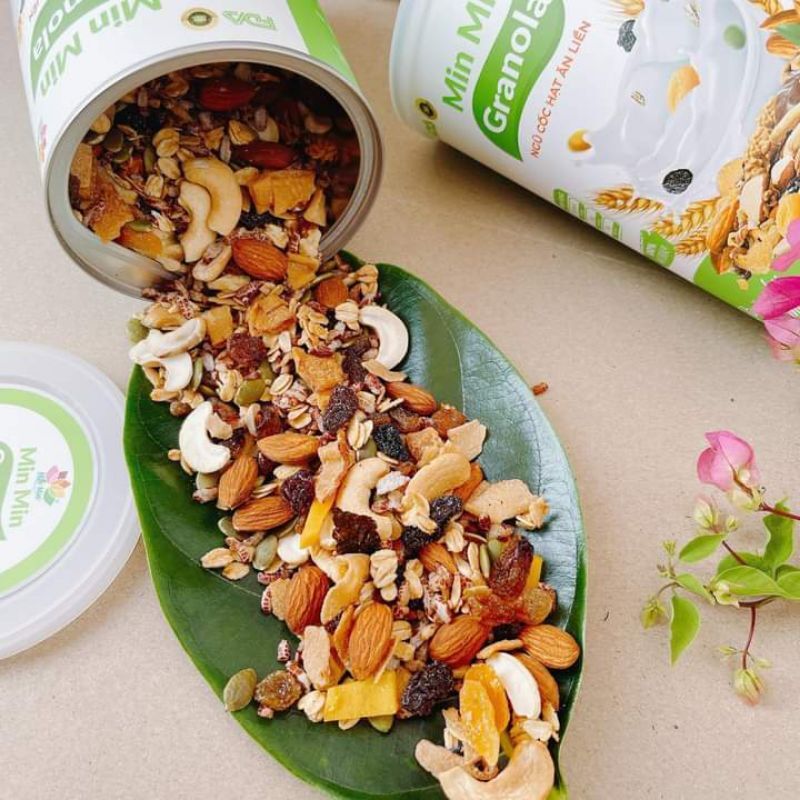 Ngũ cốc hạt min min ngũ cốc granola min min