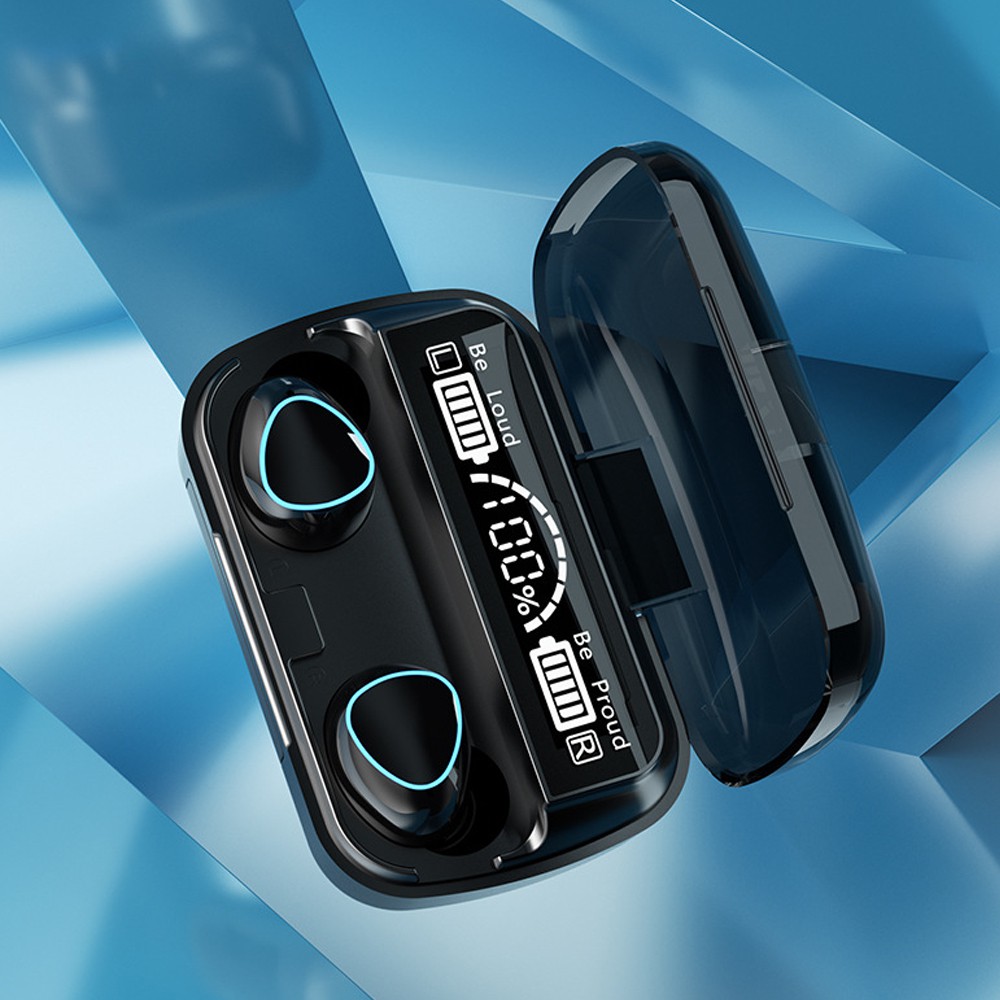 🎁Bluetooth 5.1 M10🎁 Tai Nghe Gaming Bluetooth 5.1 M10 - Tai Nghe Bluetooth 5.1 Xuyên Âm - Chống Ồn - Hạn Chế Trễ - Cảm Biến - Sử Dụng 6 Giờ Liên Tục