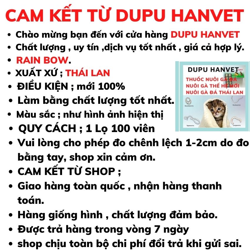 TĂNG CƠ RAINBOW nuôi gà đá lọ 100 viên