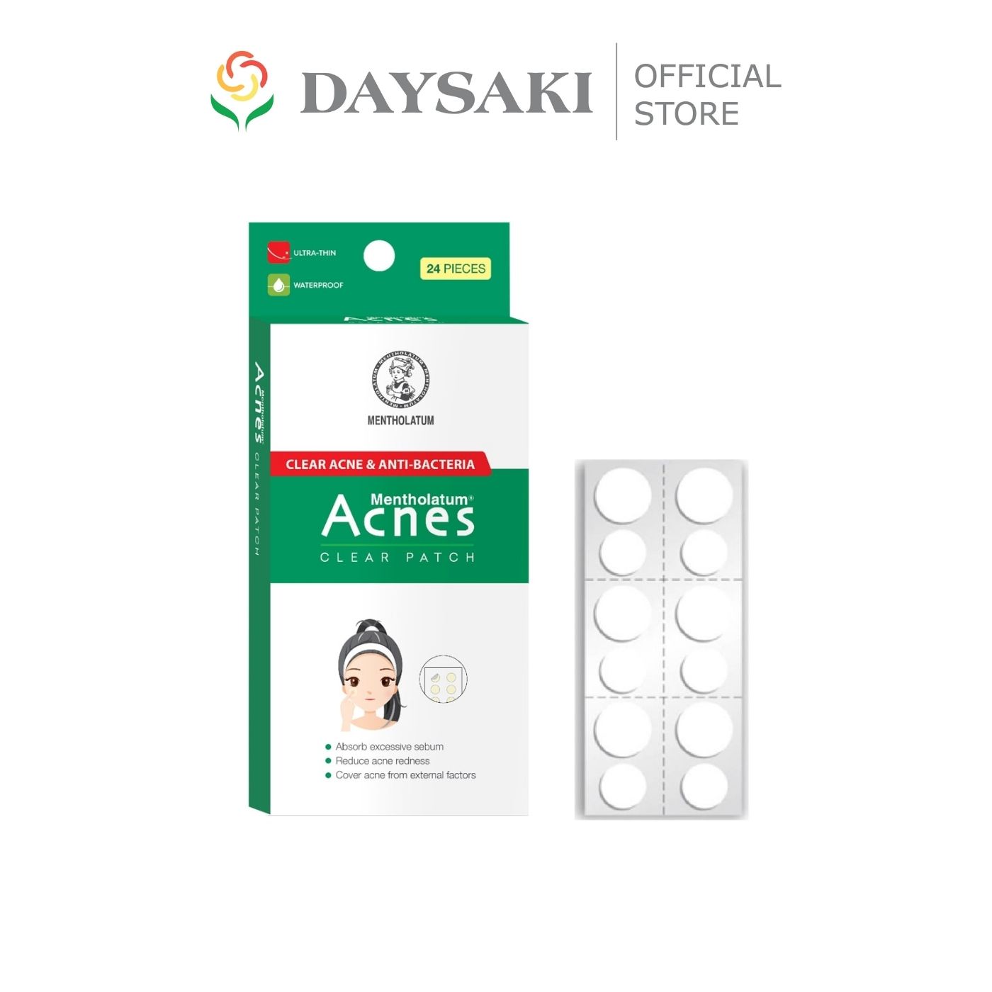 Acnes Miếng Dán Mụn Clear Patch 24 miếng
