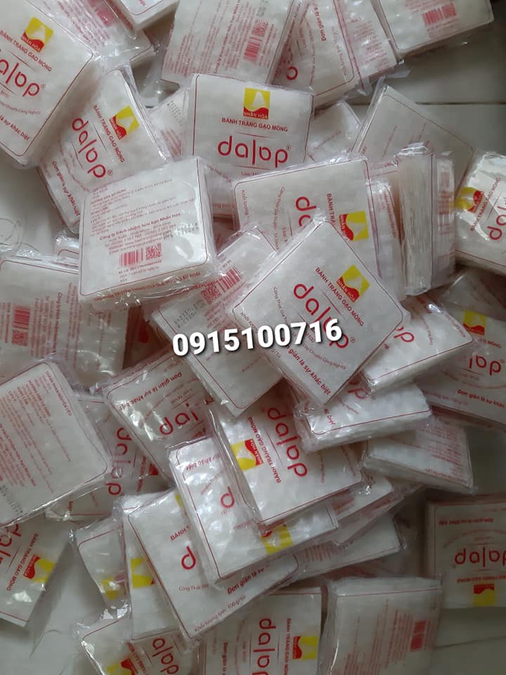 [HCM]10 GÓI BÁNH TRÁNG CUỐN CHẢ RAM BÌNH ĐỊNH  [1KG]