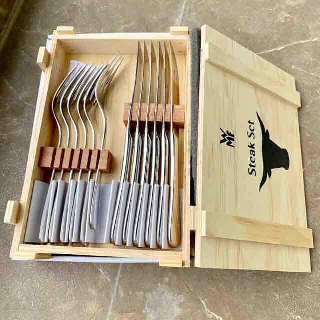 Set dao dĩa WMF Steak 12 món