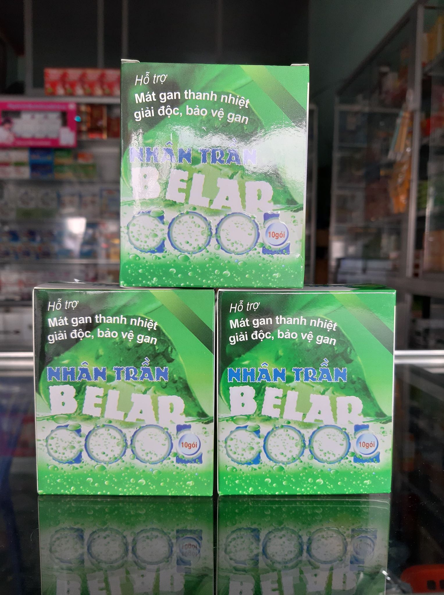 NHÂN TRẦN BELAR COOL ( hỗ trợ mát gan thanh nhiệt, giải độc gan)