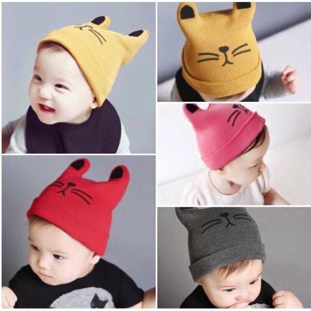 Mũ len milk cho bé từ 1 - 3 tuổi