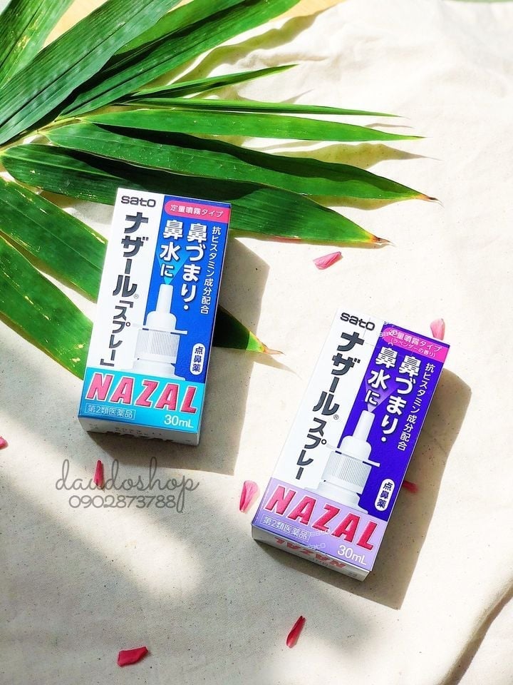 Xịt vệ sinh mũi Nazal - Hàng nội địa Nhật
