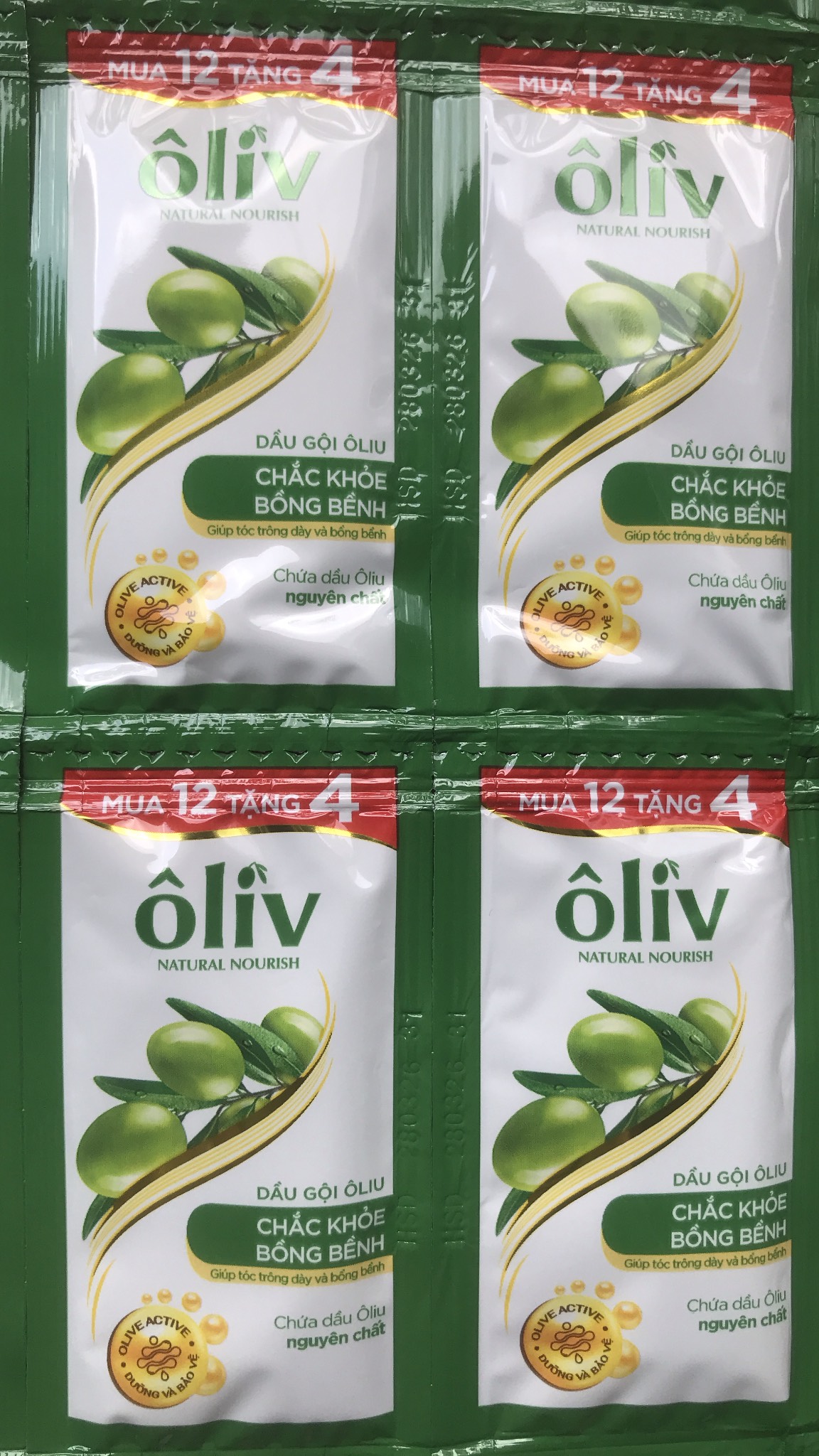 Dầu gội dây Oliv' dây 12 gói tặng 2 gói