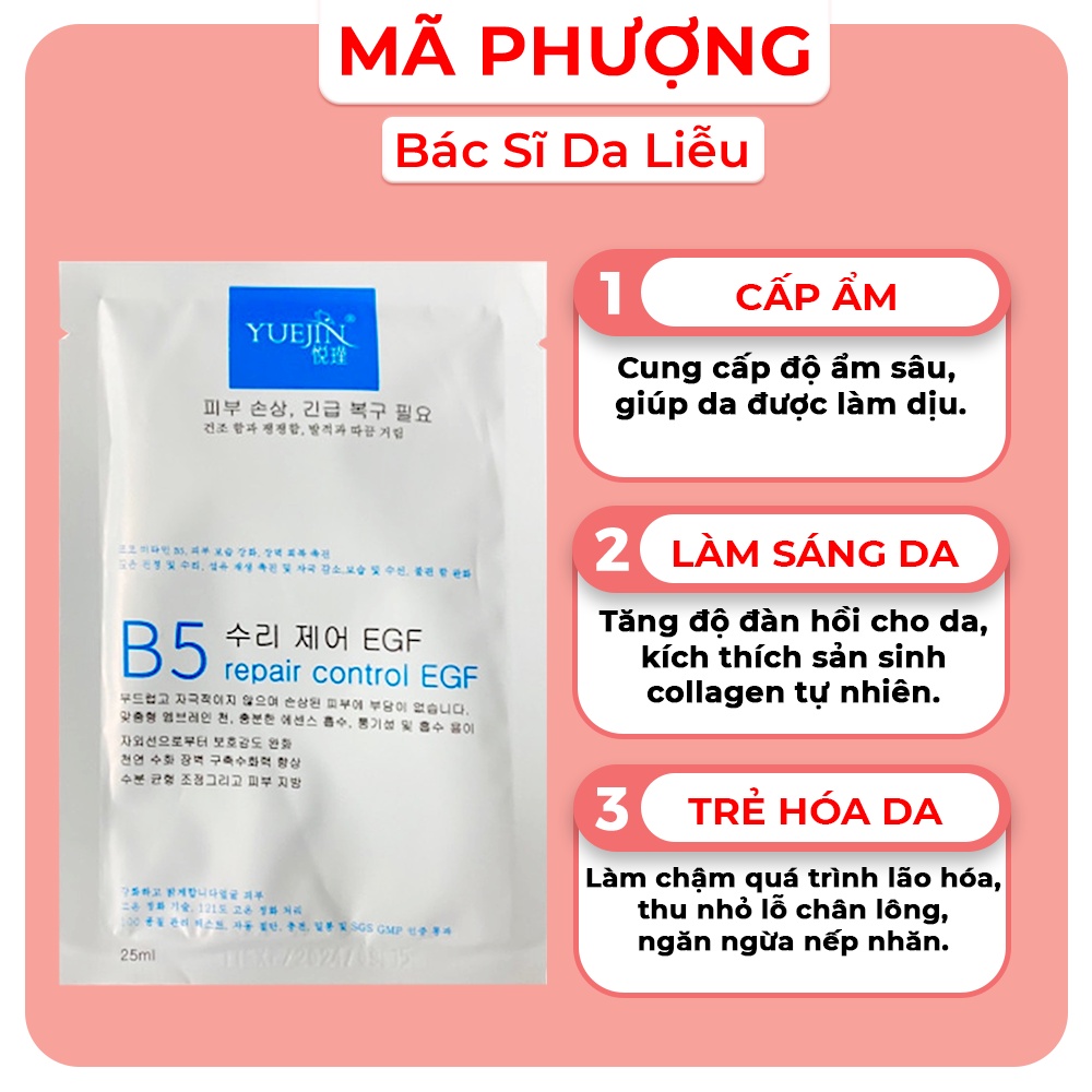Mặt nạ cấp ẩm phục hồi B5 YUEJIN