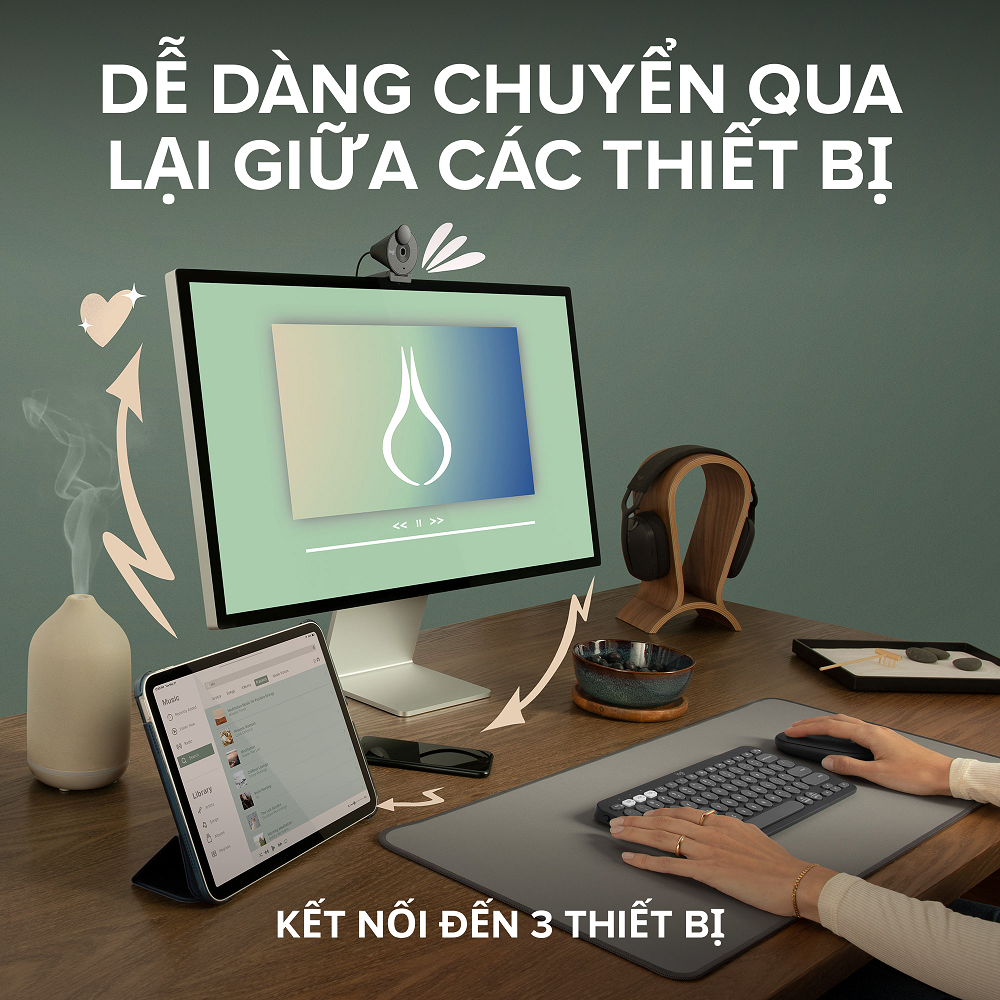 Chuột Logitech Pebble M350s (Logitech M350s Pebble  2 Mouse)