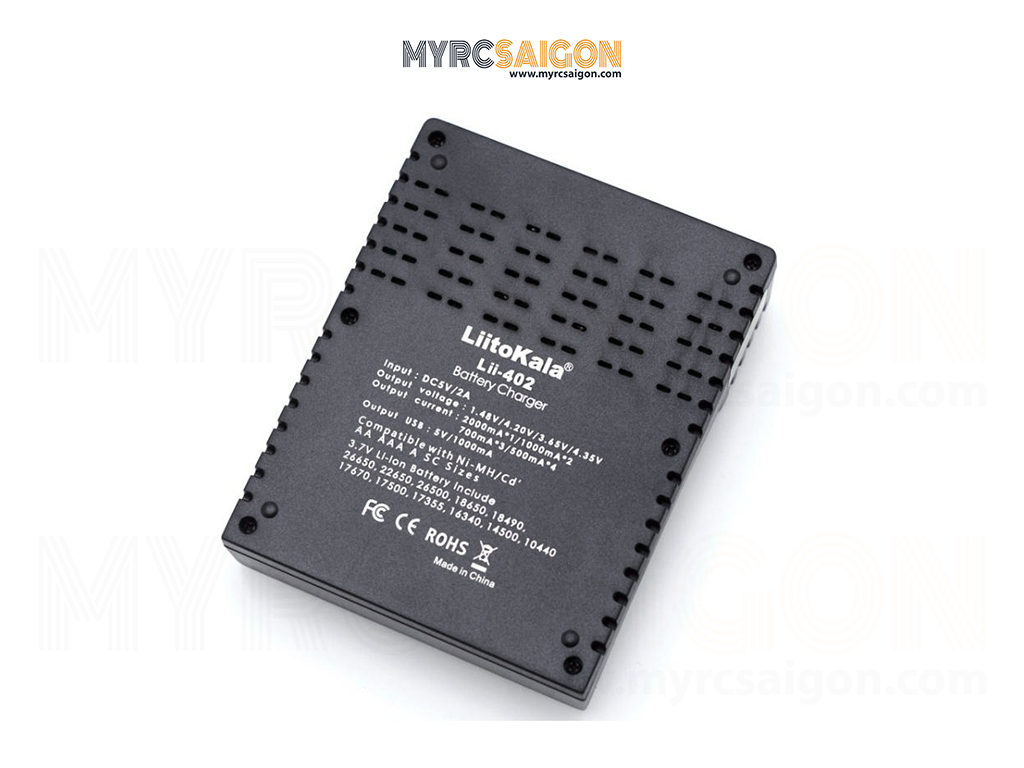 [HCM]SẠC LIITOKALA LII-402 ĐA NĂNG THÔNG MINH