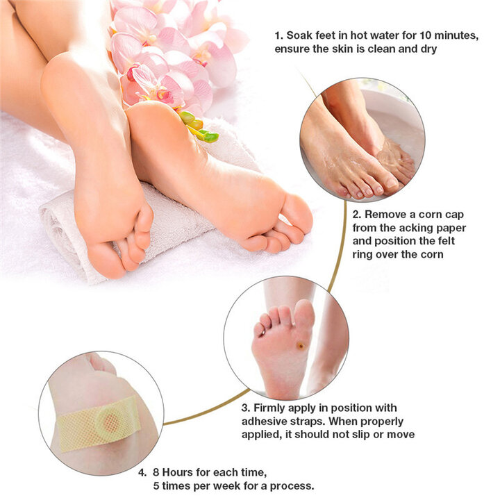 Miếng dán tẩy mụn cóc, mụn nhọt vết chai C24 (Hộp 24 miếng)