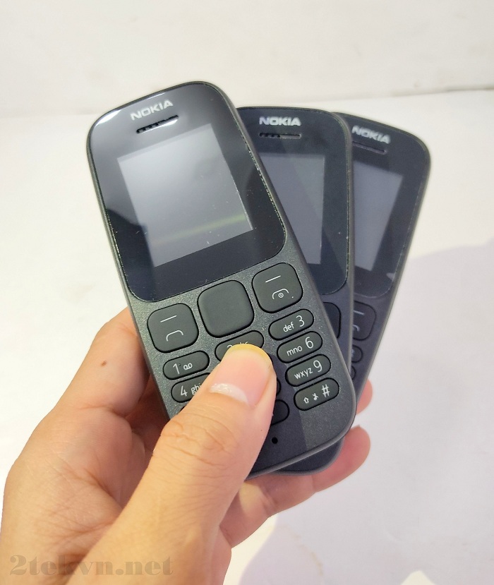 [𝑪𝒉𝒊́𝒏𝒉 𝑯𝒂̃𝒏𝒈] Điện Thoại Nokia 105 2 Sim 2017 - BH 12 Tháng