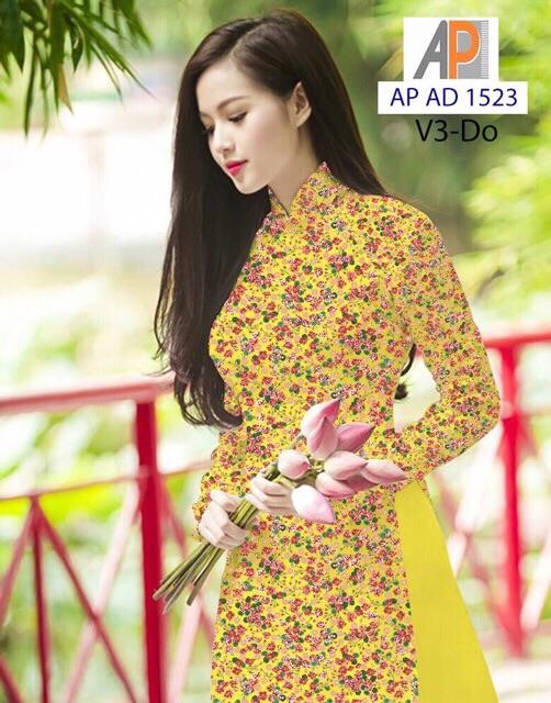 [HCM]Vải áo dài hoa nhí