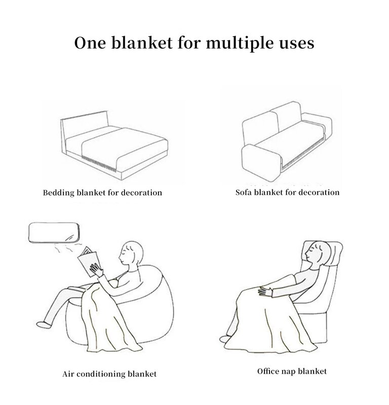 [Siêu Phẩm Văn Phòng] Chăn nỉ văn phòng Ikea đa năng