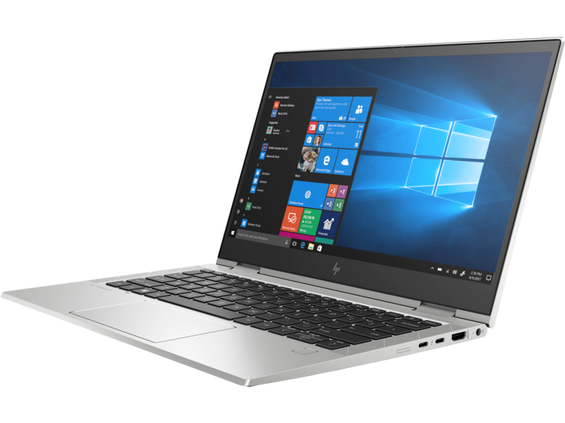 [Trả góp 0%] Laptop HP EliteBook x360 830 G7, Core i5-10210U,8GB RAM,512GB SSD+SSD 32GB,Intel Graphics,13.3FHD Touch,Pen,Wlan ax+BT,Fingerprint,3cell,NFC,Win 10 Pro 64, Silver,3Y WTY/230L4PA