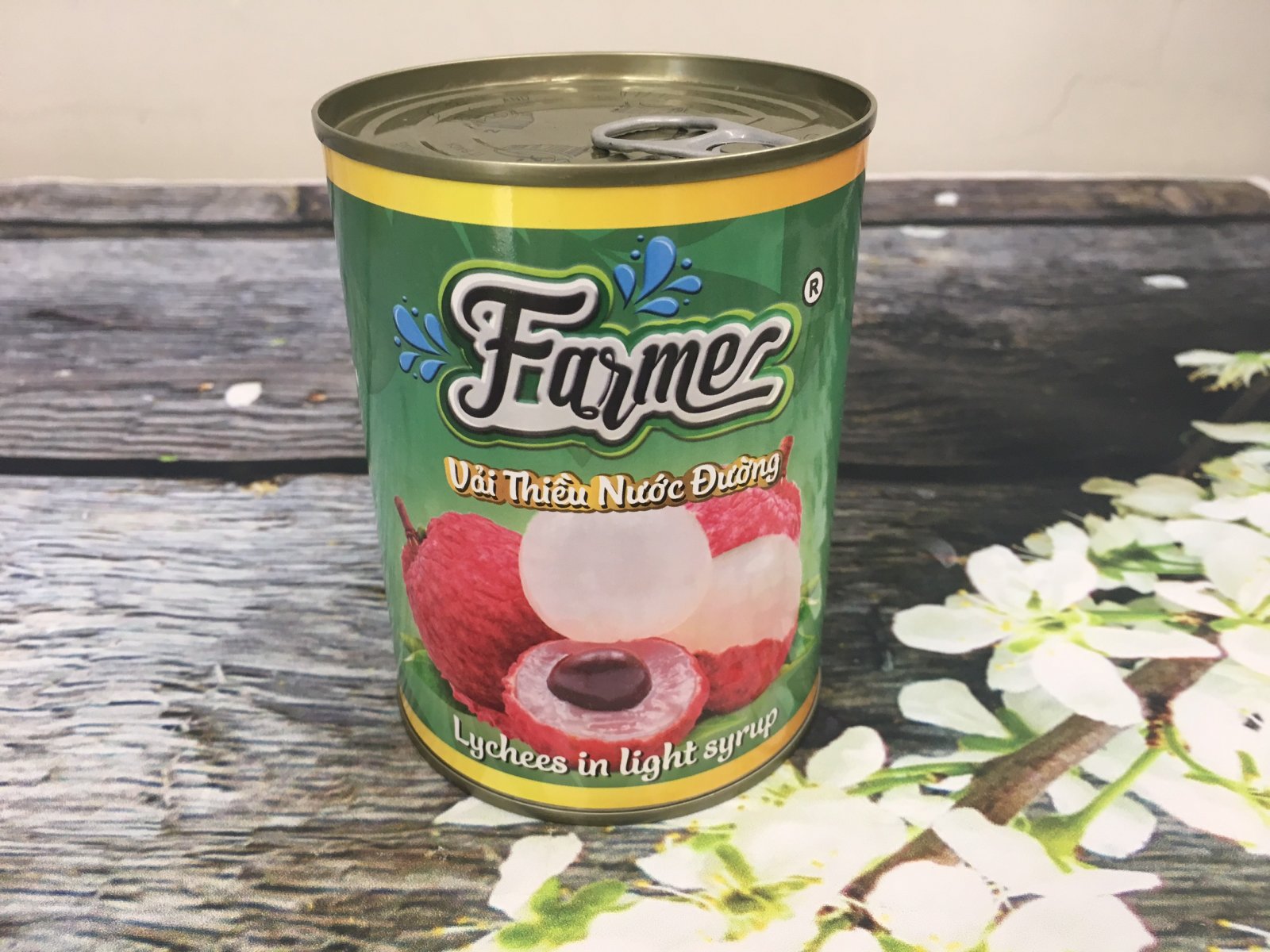 Vải đóng hộp farmer