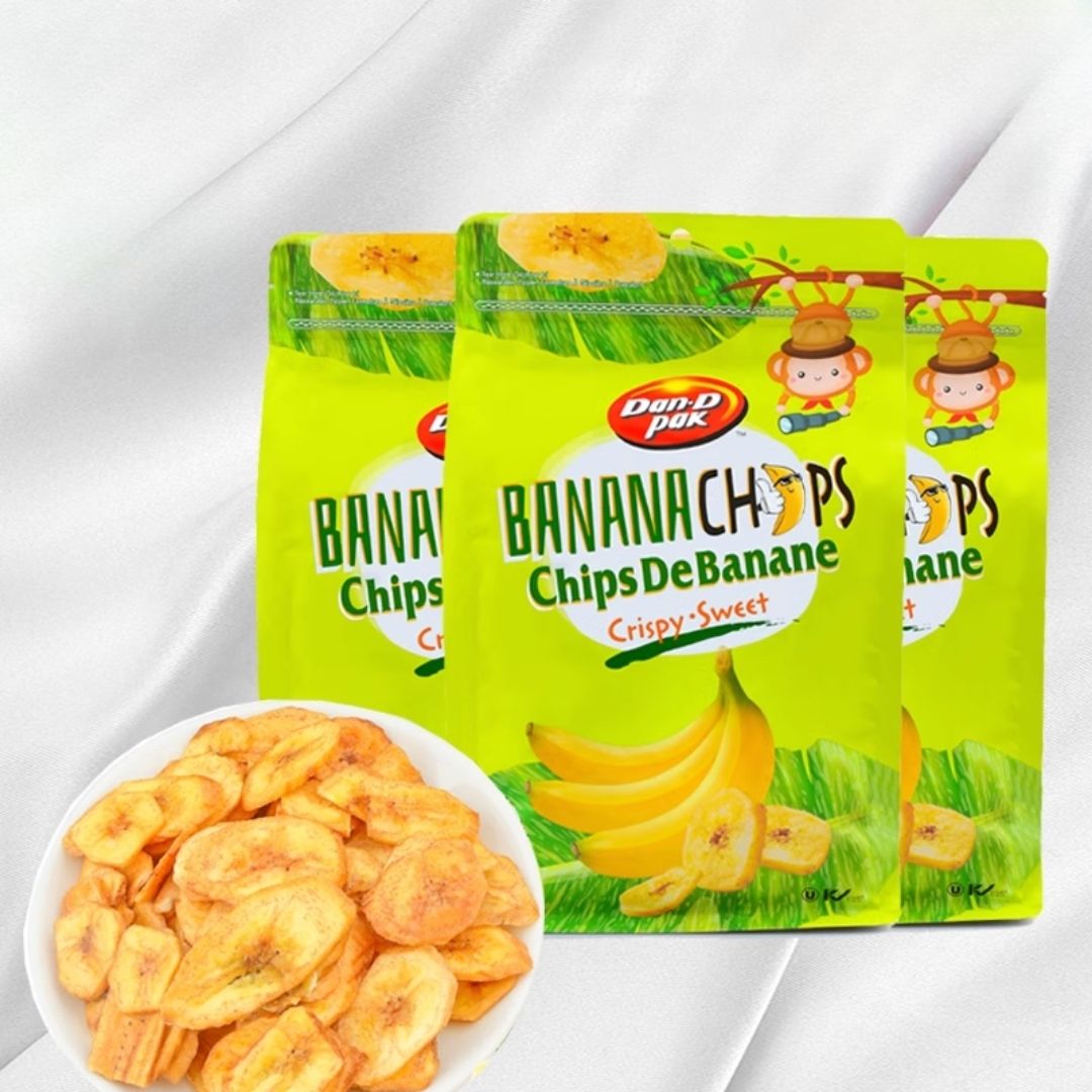 [Chính hãng] Chuối sấy giòn 170g, 500g Dan D Pak