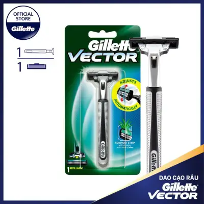 Dao cạo râu Gillette Vector 2 lưỡi kép