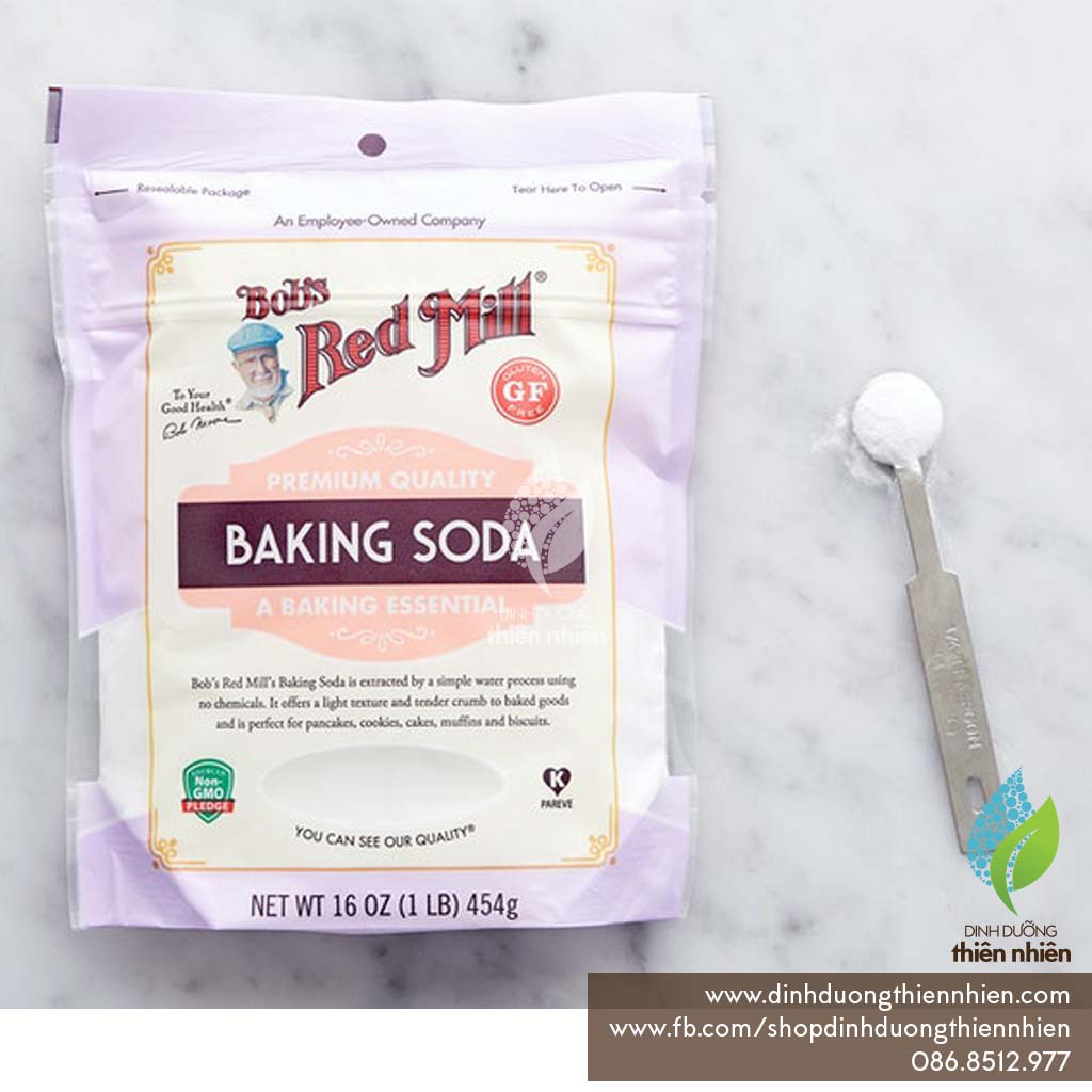 [DATE 2025] Baking Soda Bob's Red Mill Muối Nở