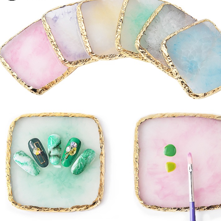 Đá thạch pha sơn gel, chụp mẫu móng - mini nails
