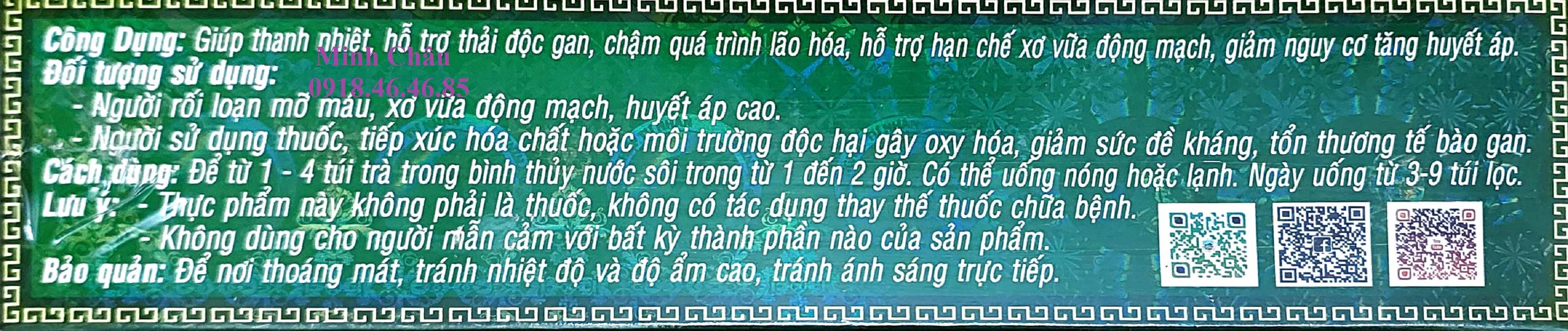 [HCM]Trà Hoàn ngọc xanh