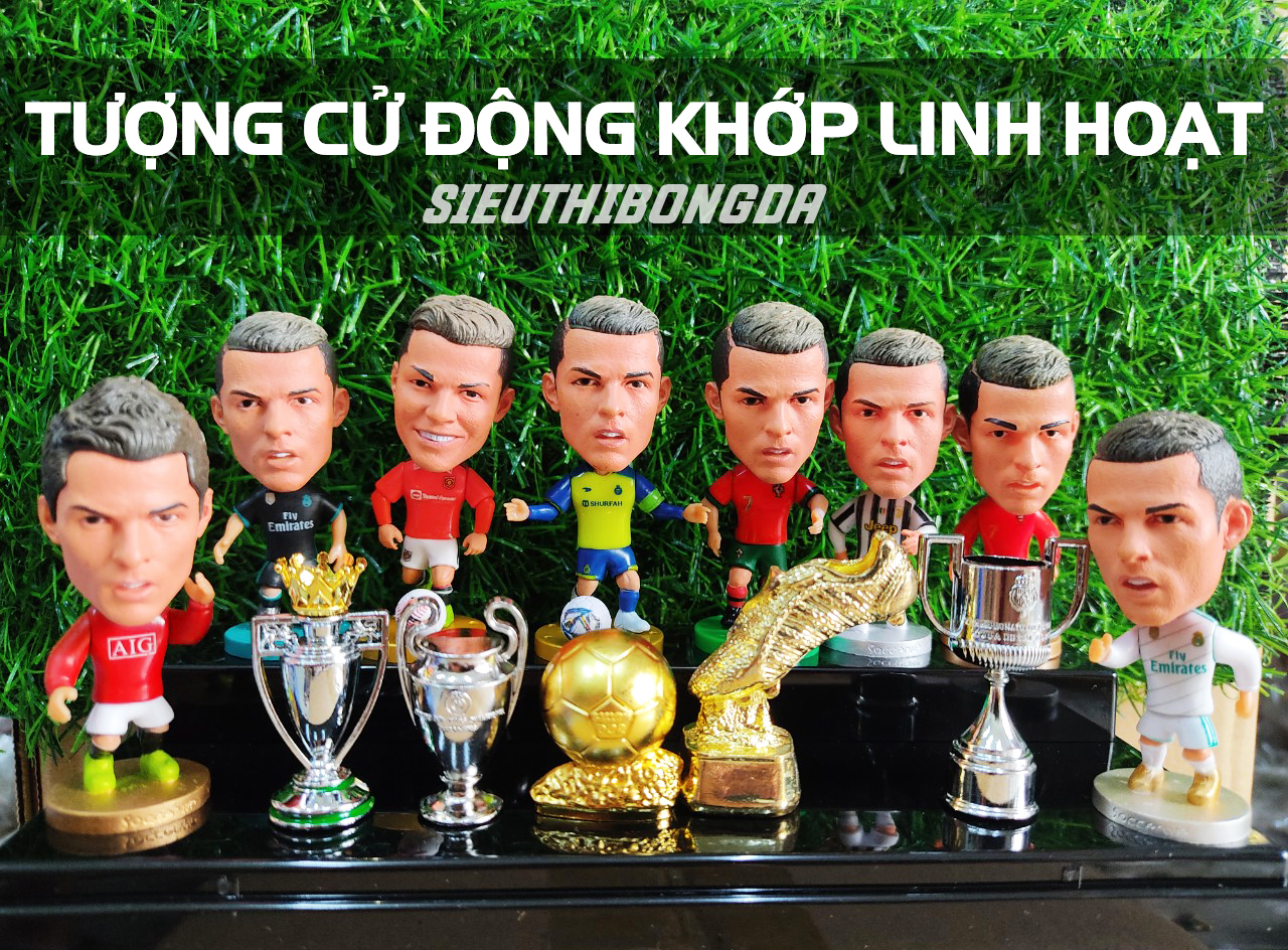 Tượng cầu thủ bóng đá Cr7 Ronaldo