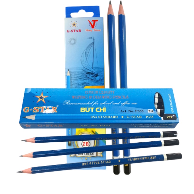 Bút chì gỗ g-star p.333 2b-3b-4b- 5b