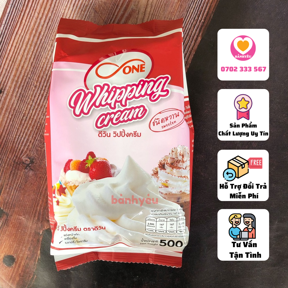 WHIPPING CREAM POWDER MIX- BRAND SNOW WHIP