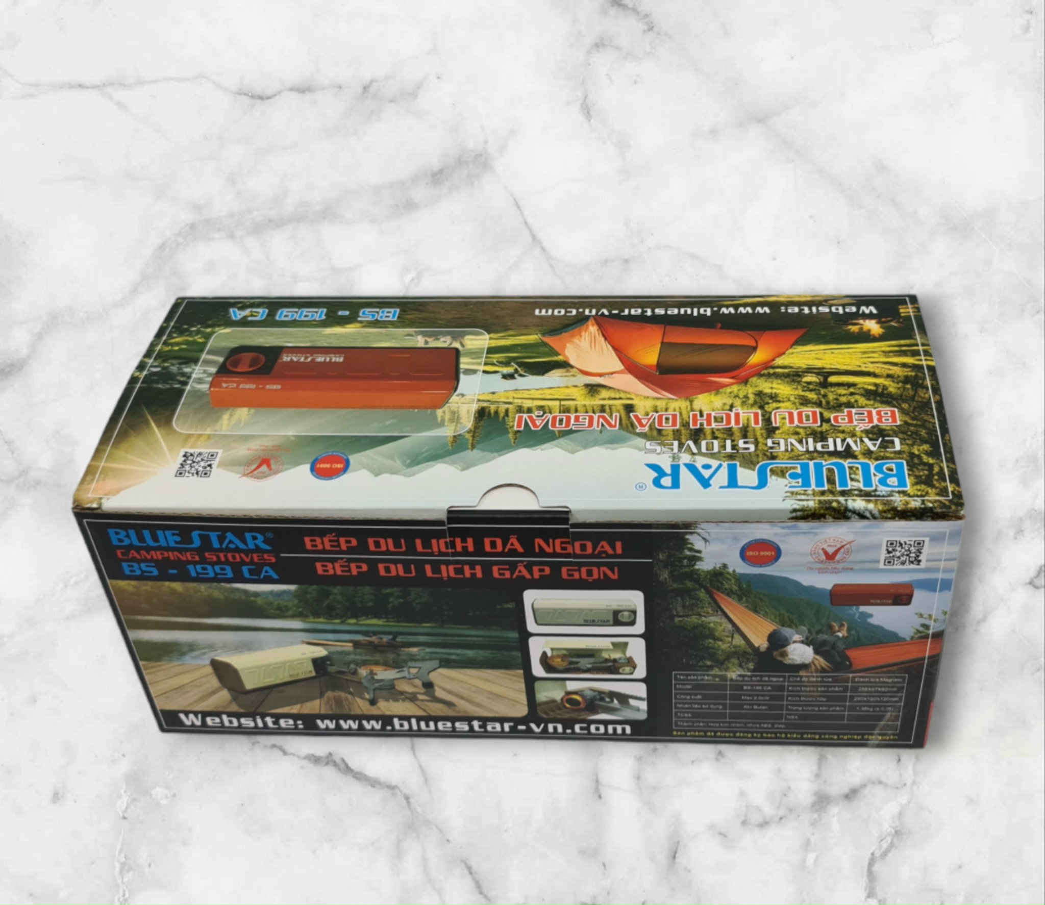 BẾP GA DU LỊCH GẤP GỌN BS-199CA CAO CẤP