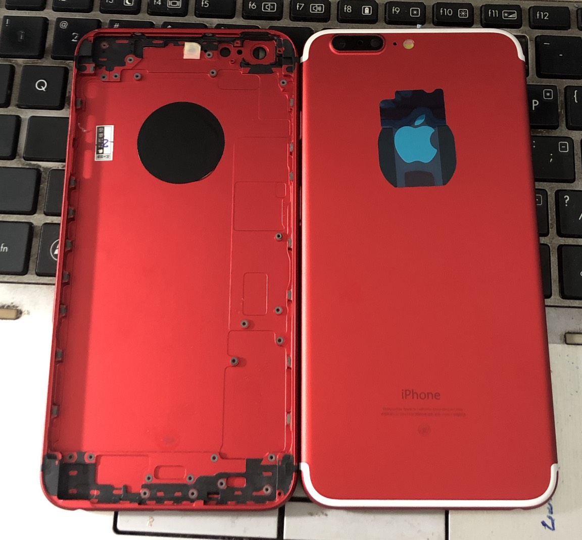 Vỏ dành cho iphone 6s plus độ lên 7 plus màu đỏ