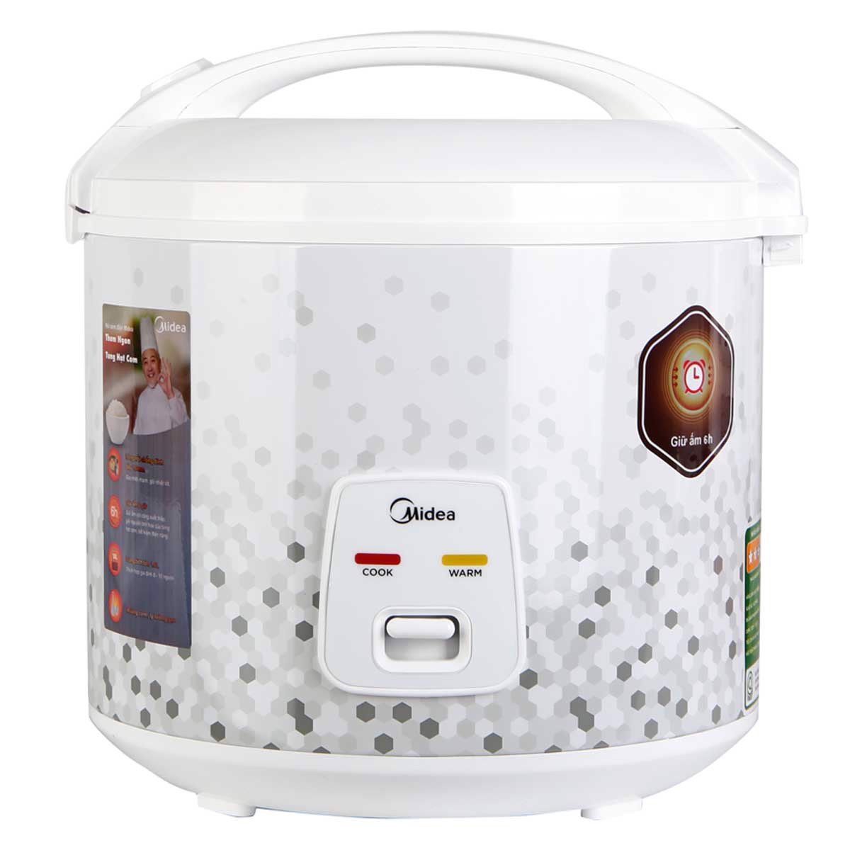 Nồi cơm điện Midea MR-CM1821 1.8L (cái)