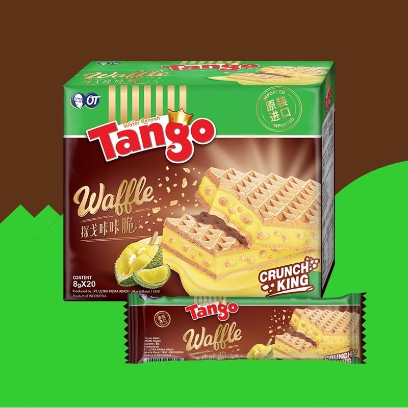 Bánh Xốp Tango Waffle 160gr (20pcs x 8gr)