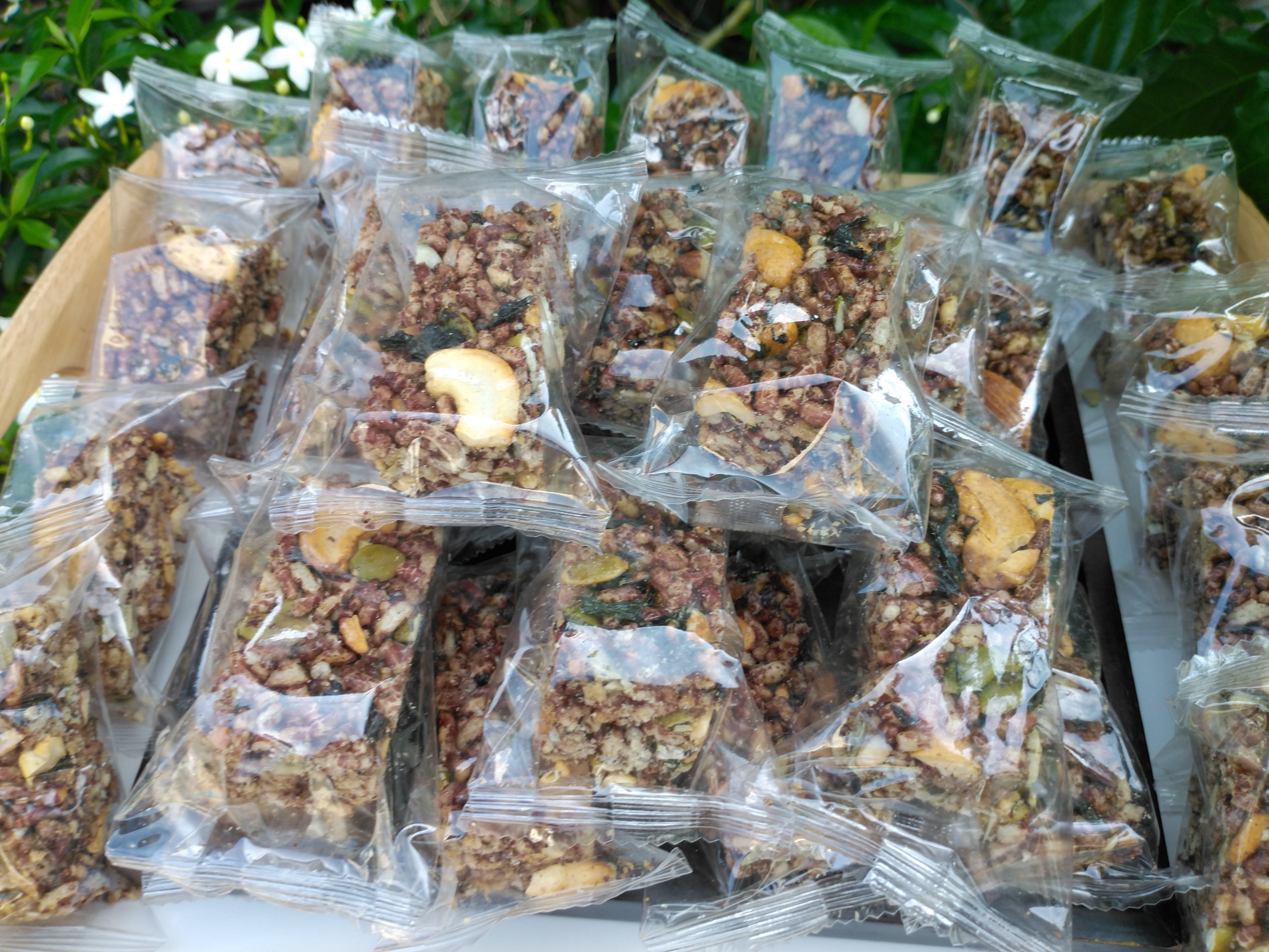 Thanh gạo lứt rong biển 500gr