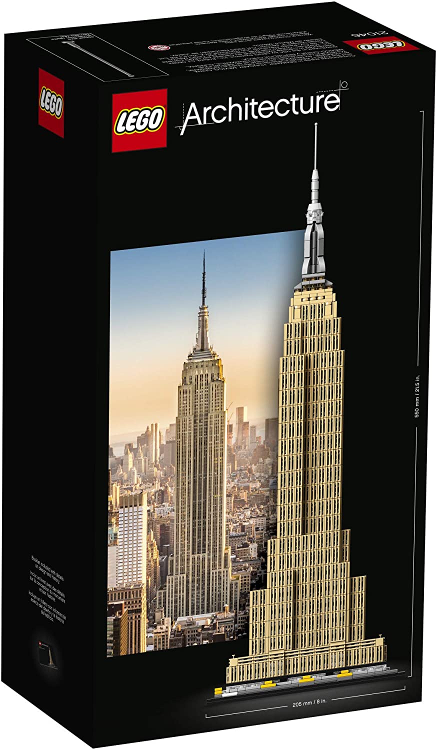 [HAPPY BRICKS] - LEGO  ARCHITECTURE – 21046 – TÒA NHÀ EMPIRE STATE - EMPIRE STATE BUILDING